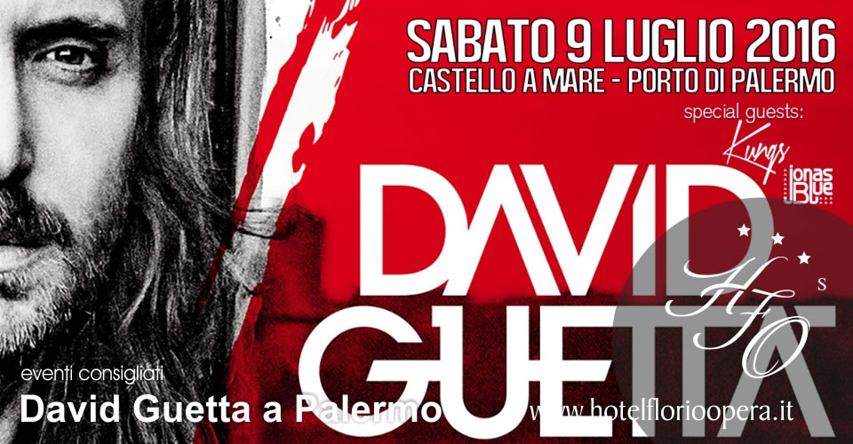 David Guetta in concerto a Palermo