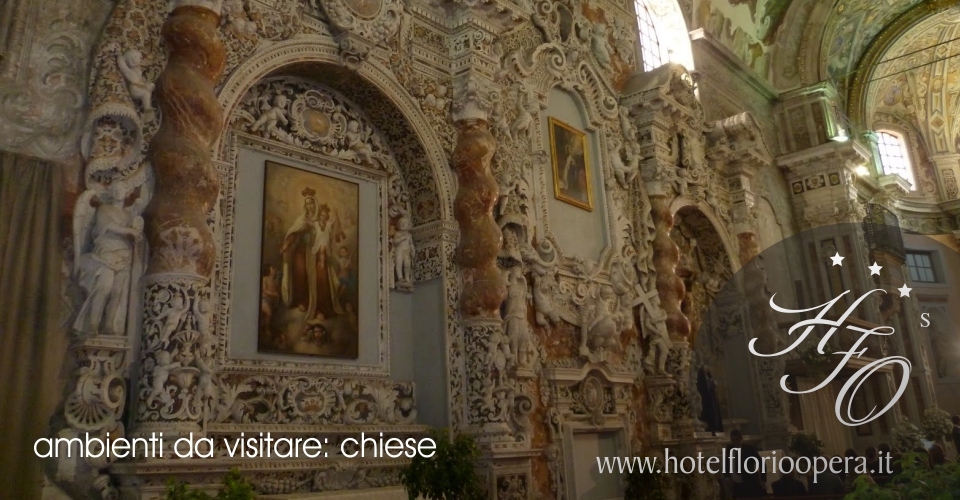 Ambienti da visitare:  Chiesa di Santa Maria di Valverde