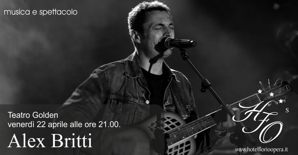 In nome dell'amore: Alex Britti in tour, il concerto al Teatro Golden di Palermo